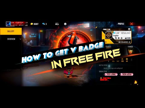 How To Get Free V Badge In Free Fire|| Without Partner Program || V Badge Free Mein Kaise Le ||