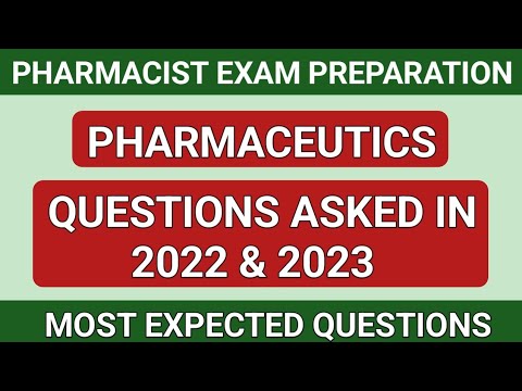 PHARMACEUTICS MCQS | OSSSC PHARMACIST EXAM PREPARATION | PRISON DEPARTMENT PHARMACIST QUESTIONS