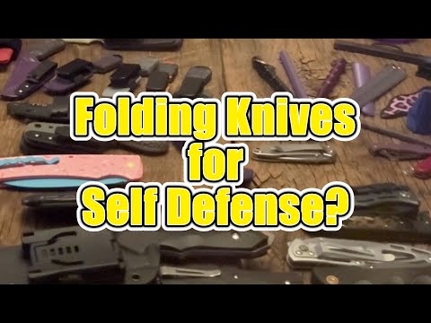 Folding Knives for Self Defense?