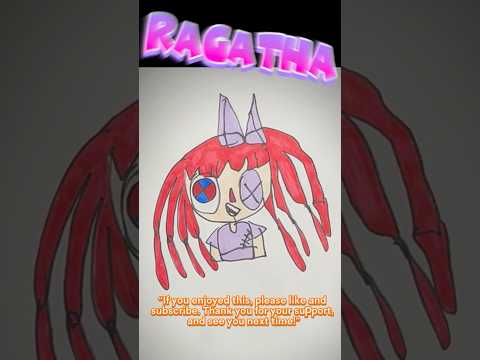 #digitalcircusart #ragatha #art #fanart #digitalcircusfanart #drawing #anime #shortvideo #shorts