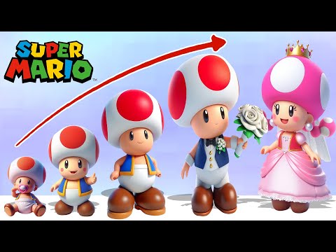 Super Mario Growing up New full character | Cartoon Wow