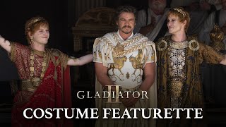 Costume Design of Gladiator II – Ridley Scott, Paul Mescal, Pedro Pascal, Denzel Washington