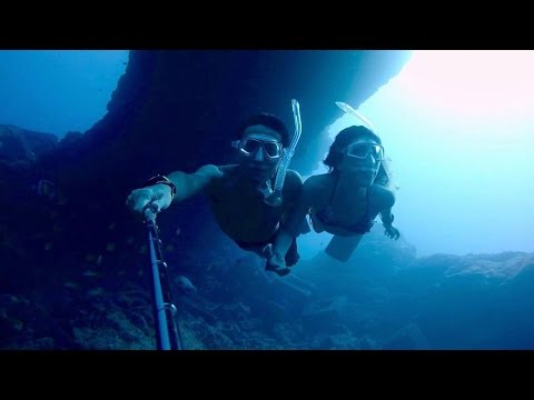 Freediving - Arch&Turtles! September 2016, Hachijo