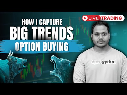 Live Trading Options Buying - Big Trend  | English Subtitle