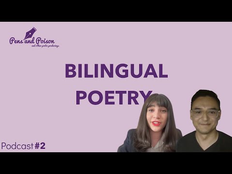 Bilingual Poetry | Jean Pierre Rueda | The Pens and Poison Podcast EP 2