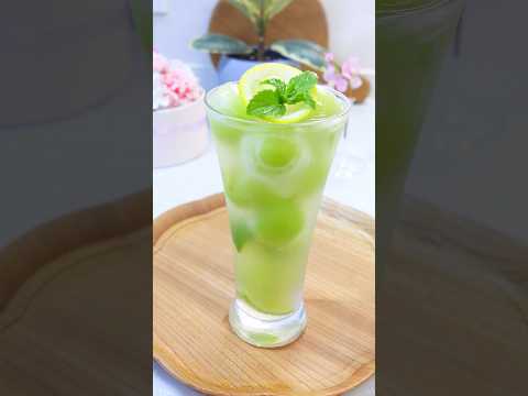 Shine Muscat Lime Soda #drink recipes #shorts