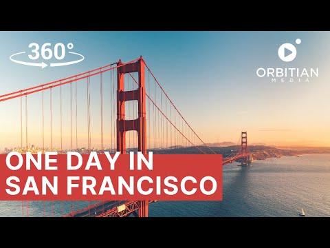 One Day in San Francisco Trailer - VR/360° guided city tour (8K resolution)