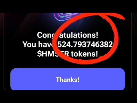 Hamster Kombat update news😍 claim HMSTR token🥳 sb ko token mil gaye 🥳🤩😍