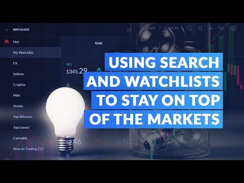 How To Use Search and Watchlists to Stay on Top of the Stock Market