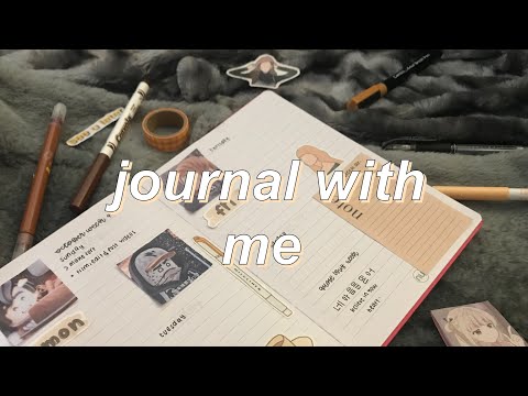 journal with me 💫#2 peachy and beige themed🍑 | lofi beats vibe bujo with me ✨