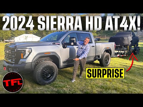 The All-New 2024 GMC Sierra HD AT4X AEV Puts The RAM Power Wagon and Ford Tremor On Notice!