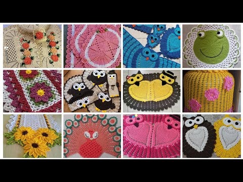 Ideas excepcionales de patrones de crochet nuevos y hechos a mano para la decoración del hogar