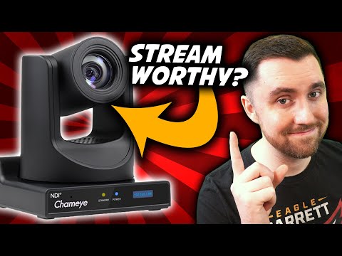 Is a PTZ Camera Good for Streamers? (Chameye NDI PTZ Camera Review)