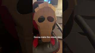 Julien Reverchon cardboard skull build pt1