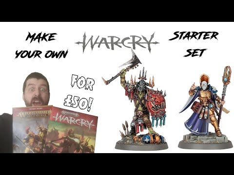 D.I.Y Warcry Starter Set, Get Started With Warcry For Less Than £50!