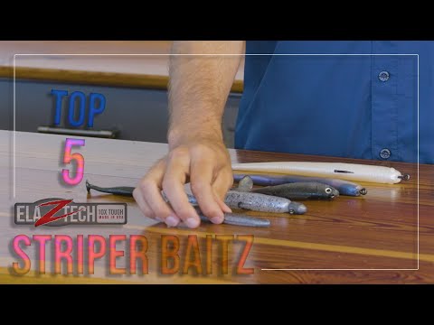 TOP 5 ElaZtech Striper Baits