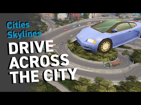 Cities Skylines | 🚙 Driving through the city