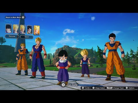 Dragon Ball Sparking Zero - All Gohan Transformations / Ultimate Attacks (HD)