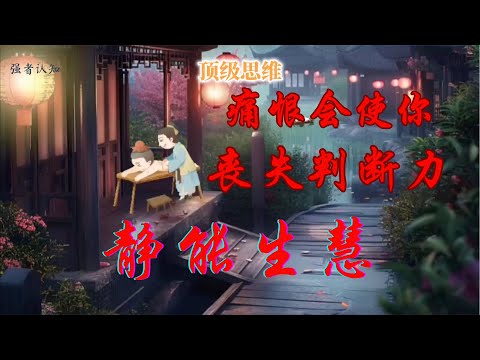 痛恨只会使你丧失判断力｜顶级思维