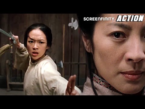 Sisters duel to the death (ft. Michelle Yeoh) | Crouching Tiger Hidden Dragon | Screenfinity Action