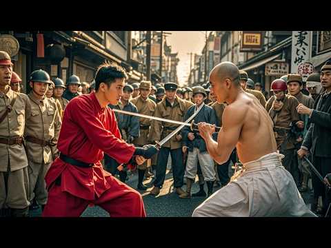 Chinese masters fight against bald warriors, exciting and exciting fights