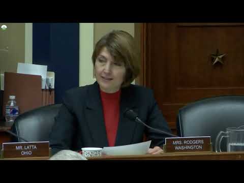 McMorris Rodgers Speaks at Energy and Commerce Committee Markup, November 19, 2019