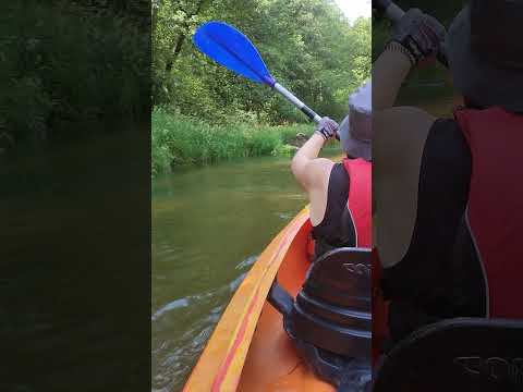 Kayaking on the river #kayaking #river #activelife #nature