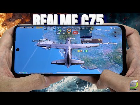 Realme C75 test game PUBG Mobile | Helio G92 Max