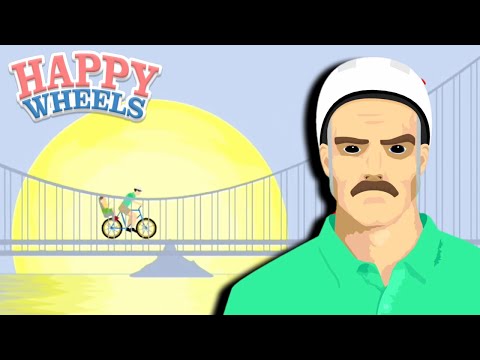 （ガンギマリ父さん）世界で最も有名なフリーゲームがぶっ飛んでる【HAPPY WHEELS】