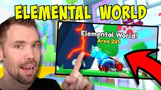 🔴LIVE | NEW UPDATE Elemental World | Pet Simulator 99 Roblox