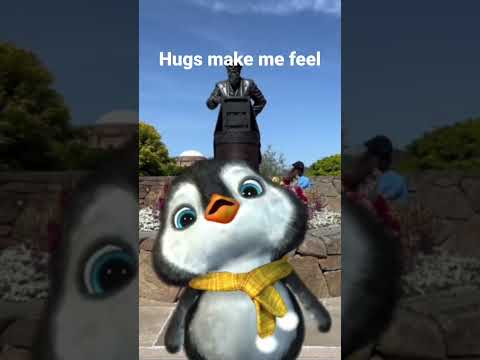 Give me a hug #ilovehugs #hugs #hugsarethebest #cuteanimals #penguin