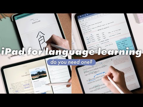 How I use my iPad to learn languages | useful features & tips