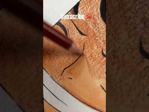 Drawing Luffy book mark ✍🏻❤️‍🔥 #shorts