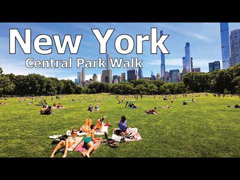 New York City 4K - Central Park - Summer 2024