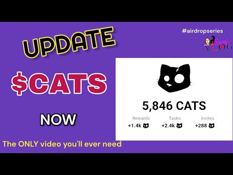 VERY IMPORTANT UPDATE FOR $CATS AIRDROP LISTING