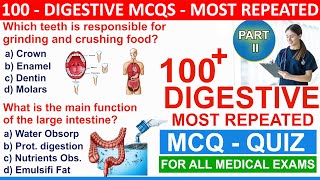 neet 2024 digestive system mcq | digestive system mcq questions and answers | #neet2024  #neetexam