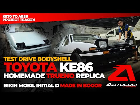 Initial D Replica - Toyota Corolla DX KE70 TO AE86 Convert - Uncut Road Test By Autologi Customs