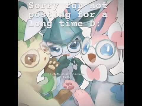 #sylveon #glaceon and #leafeon edit - GAH IM SORRY FOR NOT POSTINGG 🎀❄️🍃