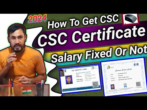 How to Get CSC Certificate in 2024/CSC ID Milne ke baad me kya kare?/KYC Update Online process 2025