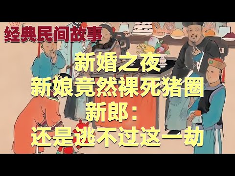 新婚之夜，新娘竟然裸死猪圈，新郎：还是逃不过这一劫#民间故事 #故事