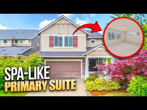 Touring Olympia Washington Amazing Home | Spa-Like Primary Suite