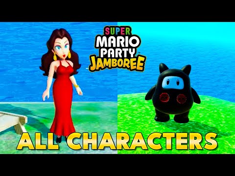 Super Mario Party Jamboree - How To Unlock ALL Characters