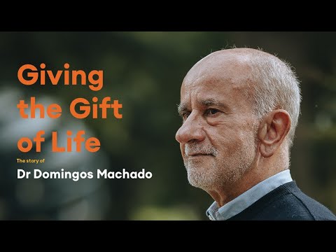 Giving the Gift of Life. Hear how Dr Domingos Machado changed a stranger’s life by donating a kidney