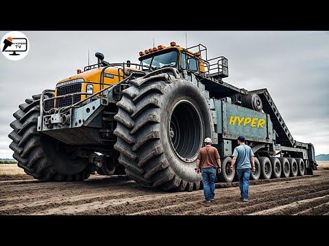 Mighty Giants on Land: Unveiling the Massive Heavy Machinery Working at Peak Efficiency