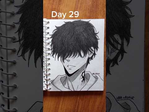 Drawing everyday till I reach 1k subs (Day29)#shorts #anime #ronkamonohashi #dailysketch #animeart