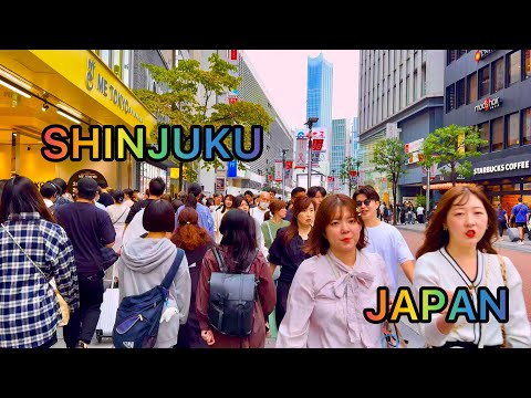 [4K HDR] Shinjuku walking Tour. Tokyo, Japan.