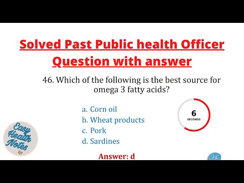 Past Public Health Officer Questions with answers।। PHO Loksewa