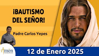 Evangelio De Hoy Domingo 12 de Enero 2025 #PadreCarlosYepes l San Lucas 3, 15-16. 21-22 l Misa