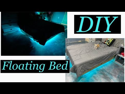 DIY Floating Bed