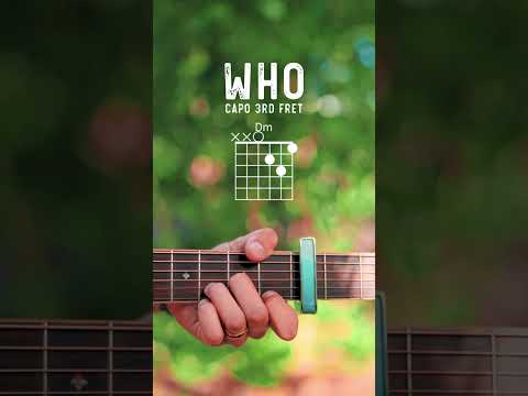 Who Jimin Guitar Tutorial // Who Guitar Lesson